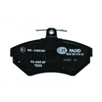 1997 Volkswagen Cabrio Disc Brake Pad Front Hella Pagid 355018241 image 1 of 3