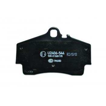 2008 Porsche Cayman Disc Brake Pad Rear Hella Pagid 355018481 image 1 of 3