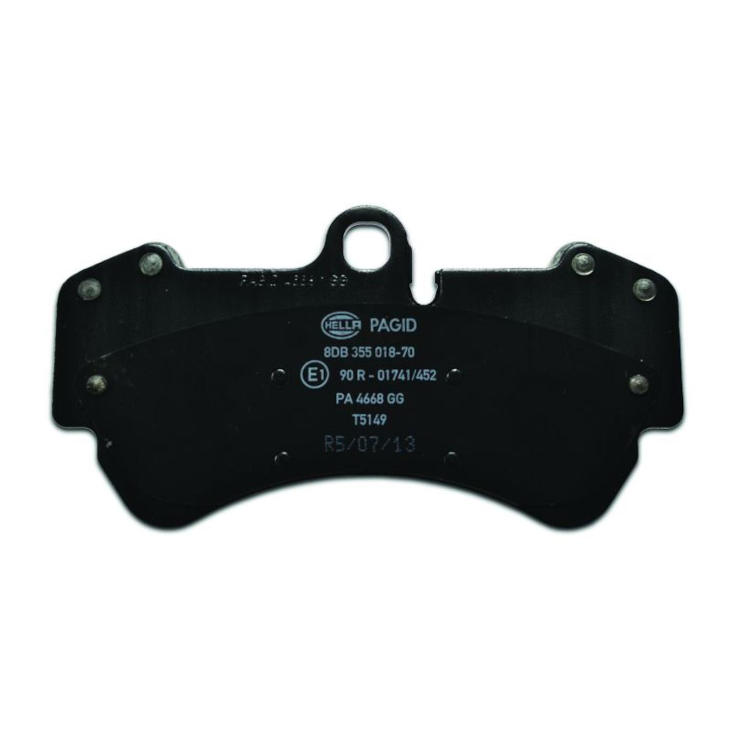 Hella Pagid 355018701 Disc Brake Pad product image 1 of 3