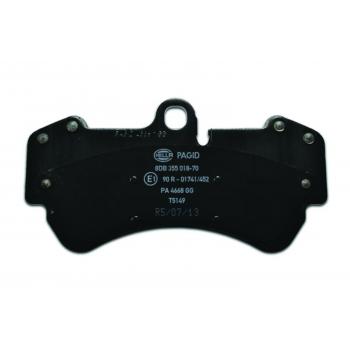 2010 Porsche Cayenne Disc Brake Pad Front Hella Pagid 355018701 image 1 of 3