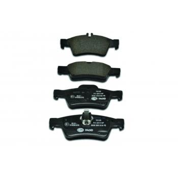 2017 Mercedes-Benz CLS550 Disc Brake Pad Rear Hella Pagid 355018751 image 2 of 3