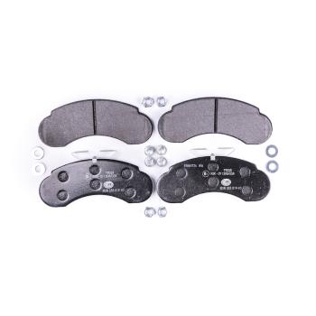 2003 Mercedes-Benz G55 AMG Disc Brake Pad Front Hella Pagid 355019101 image 2 of 3