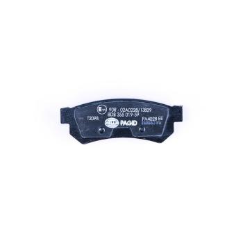 2007 Suzuki Forenza Disc Brake Pad Rear Hella Pagid 355019591 image 1 of 3