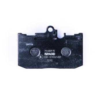 2016 Lexus RC200t Disc Brake Pad Front Hella Pagid 355019851 image 1 of 3