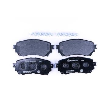 2019 Mazda 6 Disc Brake Pad Front Hella Pagid 355020901 image 2 of 3