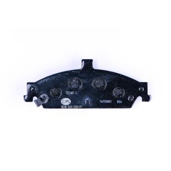 2002 Oldsmobile Alero Disc Brake Pad Front Hella Pagid 355020911 image 1 of 3