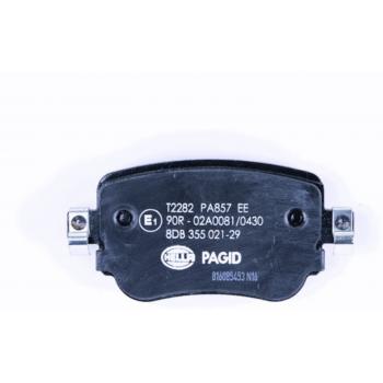 2015 Volkswagen Passat Disc Brake Pad Rear Hella Pagid 355021291 image 2 of 4
