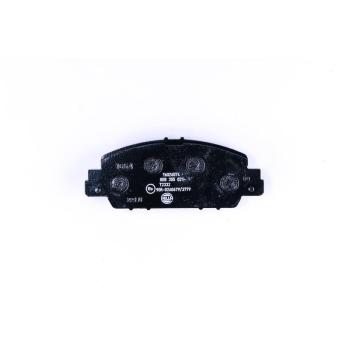 2016 Honda Accord Disc Brake Pad Front Hella Pagid 355021471 image 1 of 2