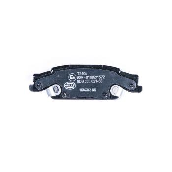 2008 Cadillac STS Disc Brake Pad Rear Hella Pagid 355021581 image 1 of 3
