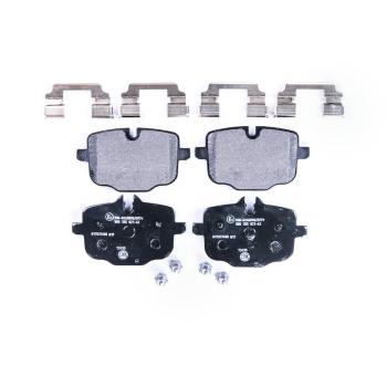 2023 BMW M4 Disc Brake Pad Rear Hella Pagid 355021631 image 2 of 3