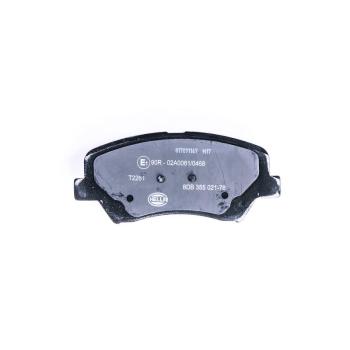 2015 Hyundai Elantra GT Disc Brake Pad Front Hella Pagid 355021781 image 1 of 3
