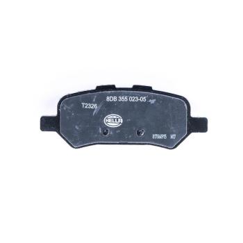 2012 Toyota Venza Disc Brake Pad Rear Hella Pagid 355023051 image 1 of 3
