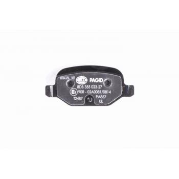 2013 Fiat 500 Disc Brake Pad Rear Hella Pagid 355023271 image 1 of 4