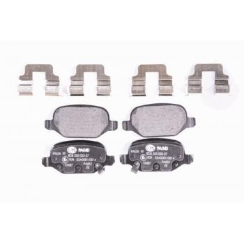 2013 Fiat 500 Disc Brake Pad Rear Hella Pagid 355023271 image 2 of 4