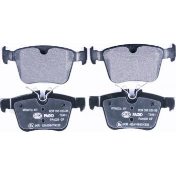 2021 Land Rover Range Rover Evoque Disc Brake Pad Rear Hella Pagid 355023361 image 3 of 4