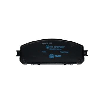 2023 Jeep Cherokee Disc Brake Pad Front Hella Pagid 355023391 image 1 of 4