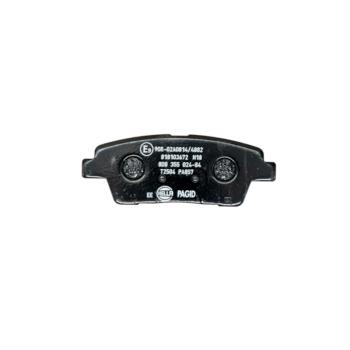 2017 Genesis G80 Disc Brake Pad Rear Hella Pagid 355024841 image 1 of 4