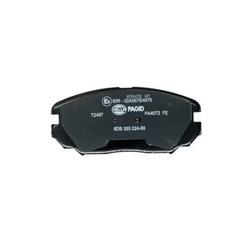 Hella Pagid 355024891 Disc Brake Pad product image 1 of 4