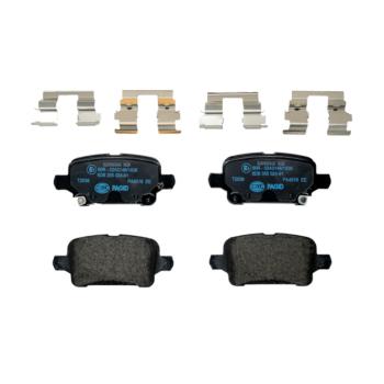 2019 Chevrolet Bolt EV Disc Brake Pad Rear Hella Pagid 355024911 image 2 of 4