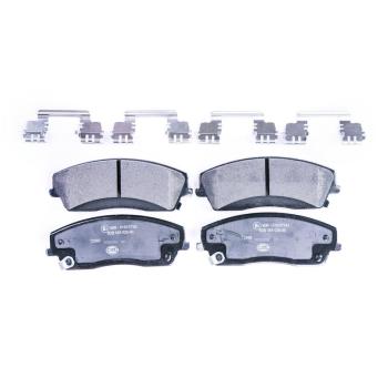 2017 Dodge Charger Disc Brake Pad Front Hella Pagid 355025001 image 2 of 3
