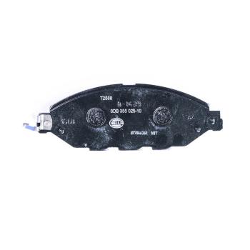 2016 Infiniti QX60 Disc Brake Pad Front Hella Pagid 355025101 image 1 of 3