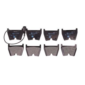 2018 Audi RS3 Disc Brake Pad Front Hella Pagid 355025171 image 3 of 3