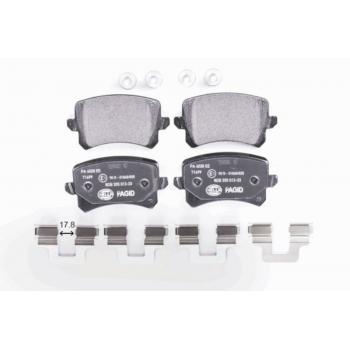 2013 Volkswagen CC Disc Brake Pad Rear Hella Pagid 355025331 image 1 of 2