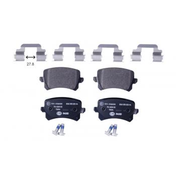 2013 Volkswagen CC Disc Brake Pad Rear Hella Pagid 355025341 image 2 of 4