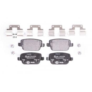 2008 Land Rover LR2 Disc Brake Pad Rear Hella Pagid 355025351 image 1 of 2