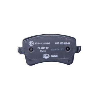 2010 Audi A5 Quattro Disc Brake Pad Rear Hella Pagid 355025391 image 1 of 4