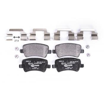 2013 Land Rover Range Rover Evoque Disc Brake Pad Rear Hella Pagid 355025401 image 3 of 4