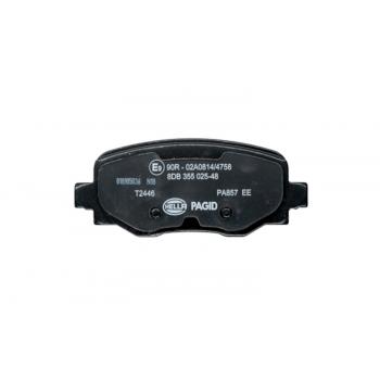 2019 Fiat 500X Disc Brake Pad Rear Hella Pagid 355025481 image 1 of 4