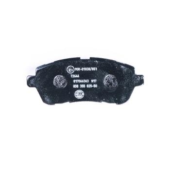 2012 Mazda 2 Disc Brake Pad Front Hella Pagid 355025501 image 1 of 3