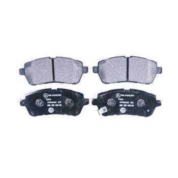 2012 Mazda 2 Disc Brake Pad Front Hella Pagid 355025501 image 2 of 3