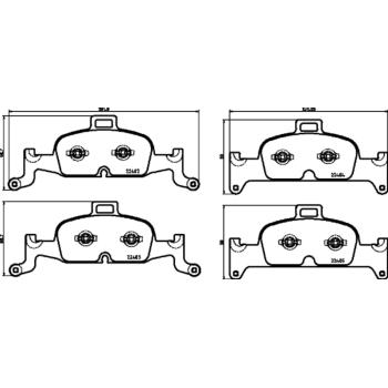 2024 Audi A4 allroad Disc Brake Pad