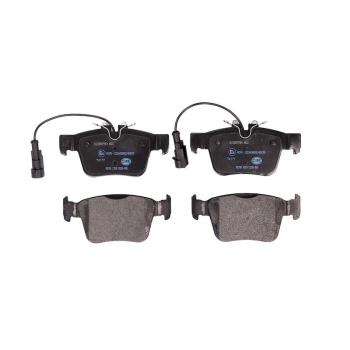 2018 Alfa Romeo Stelvio Disc Brake Pad Rear Hella Pagid 355025881 image 3 of 4