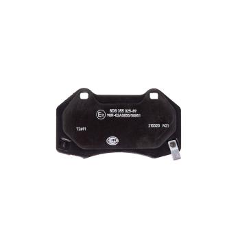 2018 Mazda MX-5 Miata Disc Brake Pad Front Hella Pagid 355025891 image 3 of 4