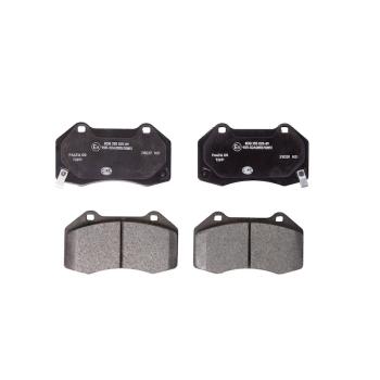2018 Mazda MX-5 Miata Disc Brake Pad Front Hella Pagid 355025891 image 4 of 4