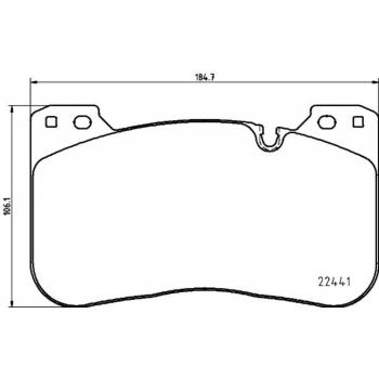 2020 BMW M8 Disc Brake Pad