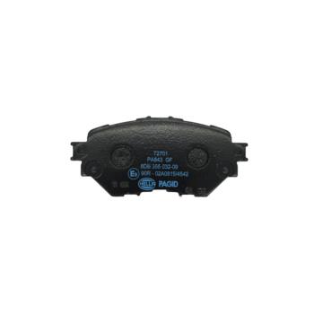 2017 Mazda 3 Disc Brake Pad Front Hella Pagid 355032091 image 1 of 4