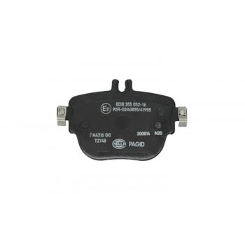 2022 Mercedes-Benz E450 Disc Brake Pad Rear Hella Pagid 355032161 image 1 of 4