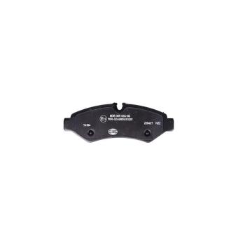 2022 Mercedes-Benz Sprinter 1500 Disc Brake Pad Rear Hella Pagid 355036861 image 2 of 4