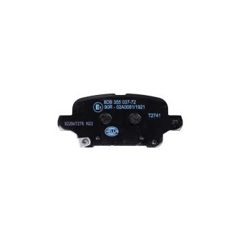 2019 Chevrolet Equinox Disc Brake Pad Rear Hella Pagid 355037721 image 2 of 4