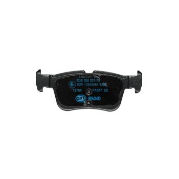 2024 Ford Maverick Disc Brake Pad Rear Hella Pagid 355037791 image 1 of 4