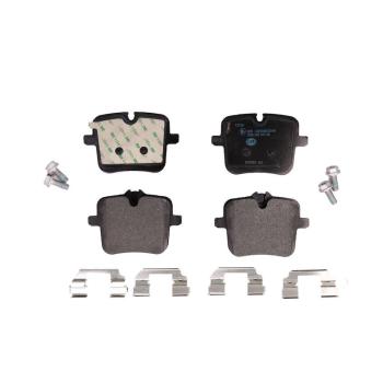 2017 BMW M760i xDrive Disc Brake Pad Rear Hella Pagid 355037991 image 3 of 4