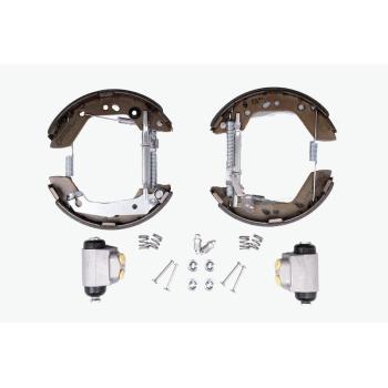 2000 Hyundai Accent Drum Brake Shoe Rear Hella Pagid 355038161 image 1 of 2