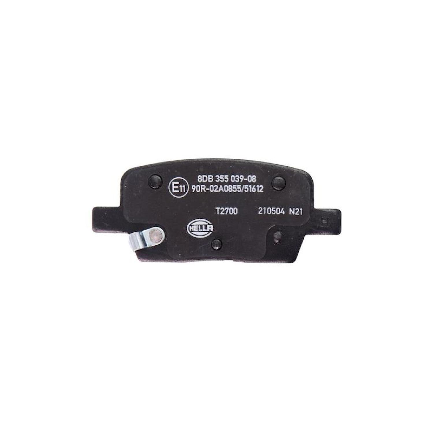 Hella Pagid 355039081 - Disc Brake Pad Hella Pagid 355039081 Disc Brake Pad product image 2 of 4