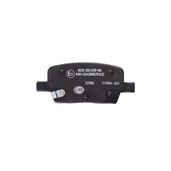 2019 Buick Enclave Disc Brake Pad Rear Hella Pagid 355039081 image 2 of 4