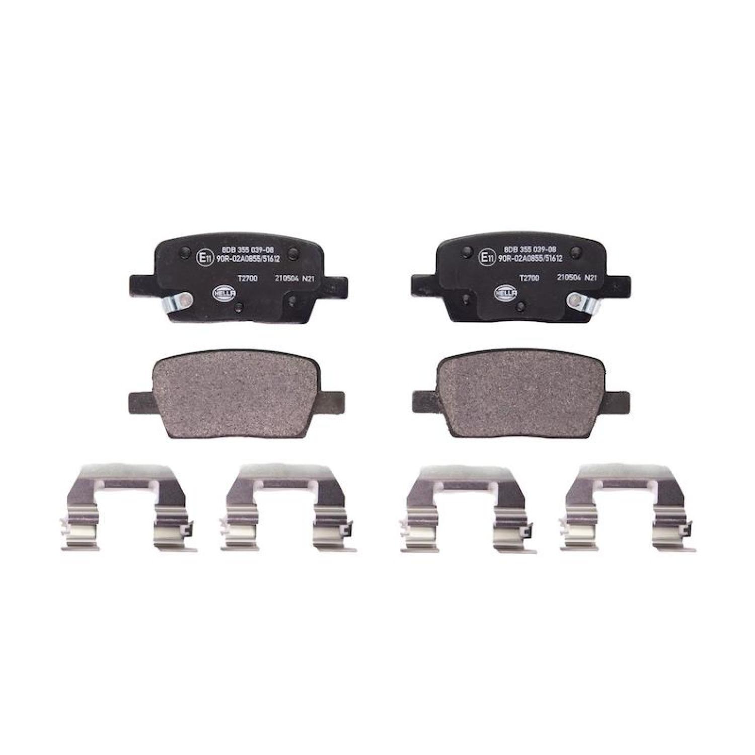 Hella Pagid 355039081 - Disc Brake Pad Hella Pagid 355039081 Disc Brake Pad product image 3 of 4