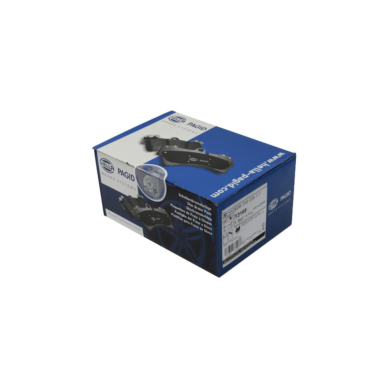 Hella Pagid 355039111 - Disc Brake Pad Hella Pagid 355039111 Disc Brake Pad product image 4 of 4